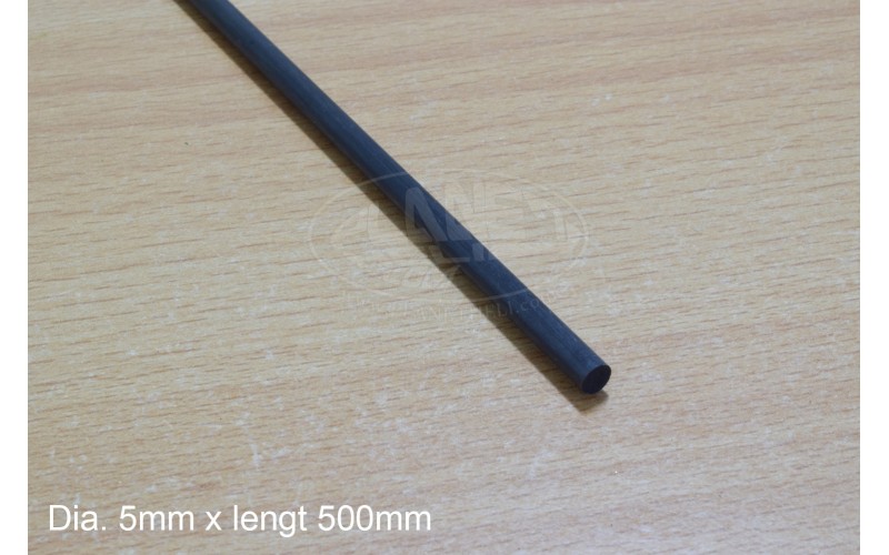 Carbon Fiber Rods For RC Airplane High Quality Pole 5mm Diameter x 500mm 